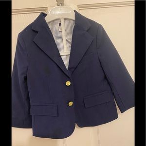 Holiday Navy blue blazer for toddler boy